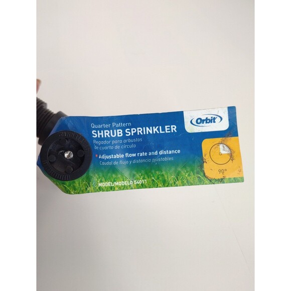 Orbit 54011 Quarter Spray 90° Pattern Shrub Sprinkler Head 1 GPM 25 PSI. - Picture 5 of 11
